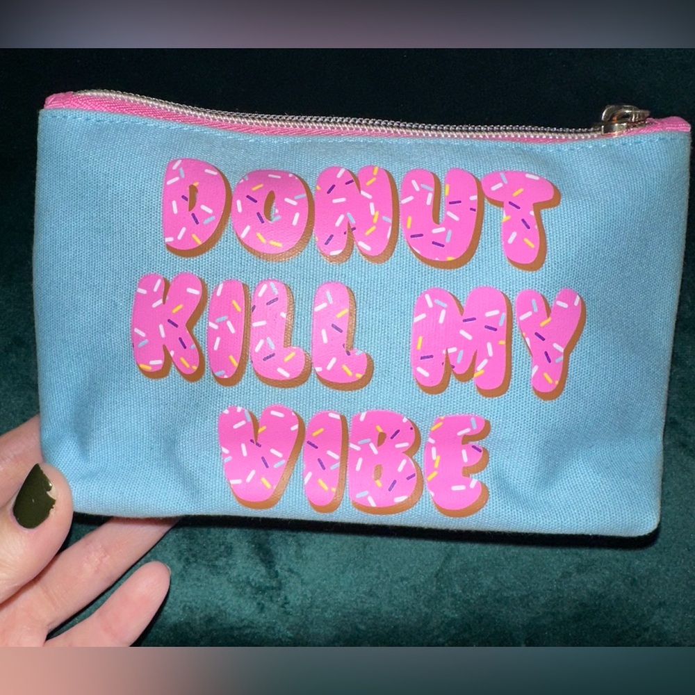 New Bath and Body Works Donut Kill My Vibe Pouch